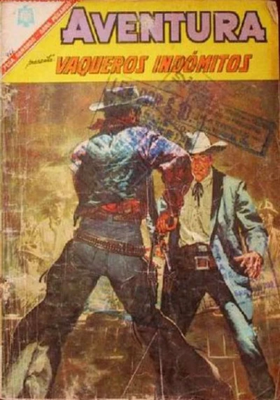Cover of Vaqueros Indomitos
