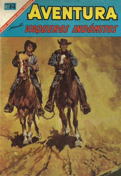 Cover of Vaqueros Indomitos