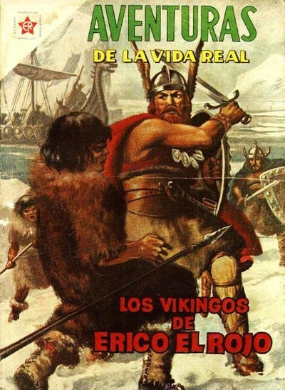 Cover of Los Vikingos de Erico el Rojo