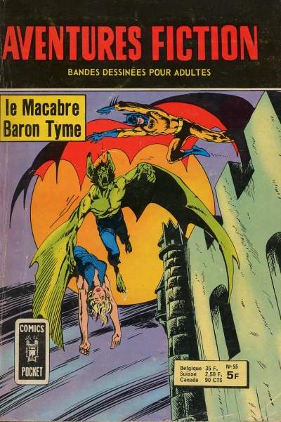 Cover of Le macabre Baron Tyme