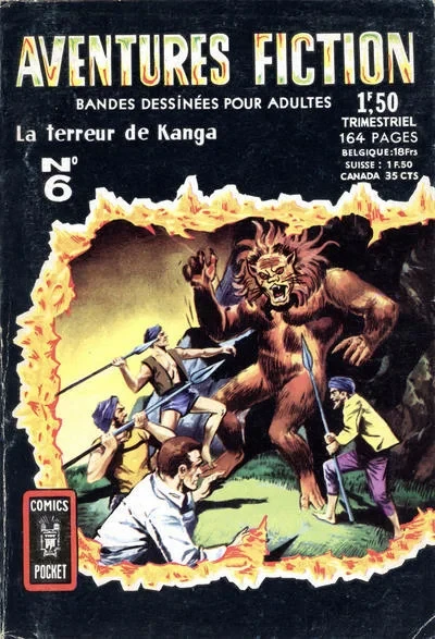 Cover of La terreur de Kanga