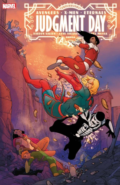 Cover of A.X.E.: Judgment Day Omega