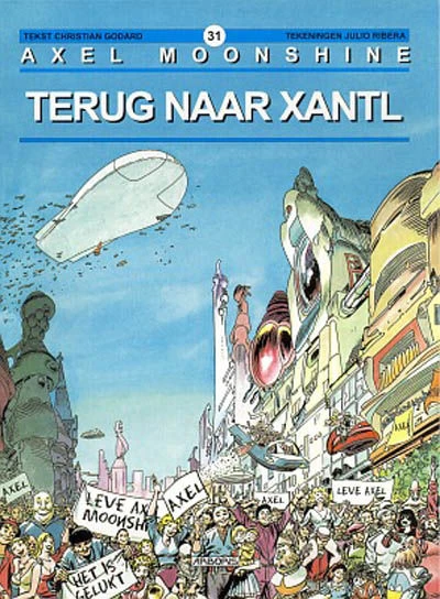 Cover of Terug naar Xantl