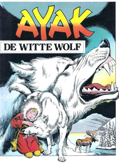 Cover of De witte wolf