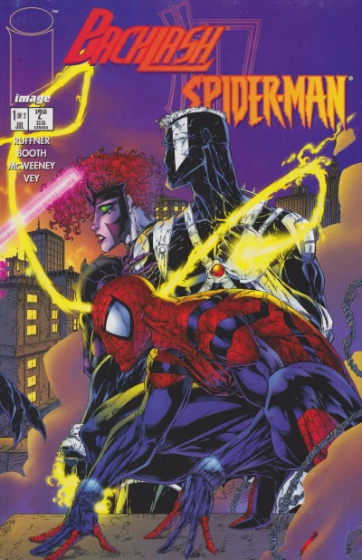 Cover of Backlash and Spider-Man