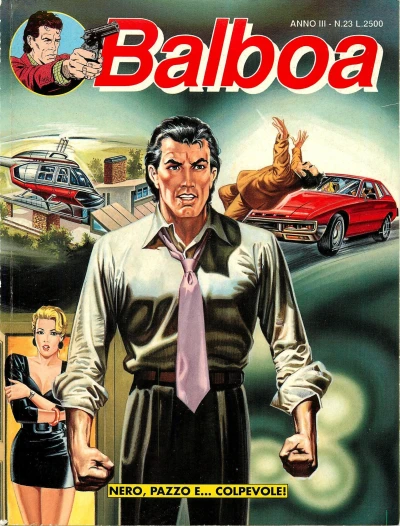 Cover of Nero, pazzo e... colpevole!