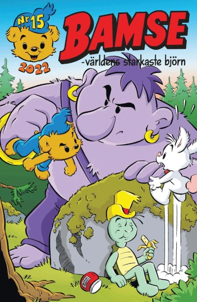 Cover of Bamse och trollstenen; Reinard ställer till det för Bamse (och för sig själv); Reinard klär ut sig; Reinards snabba välsmakande glass