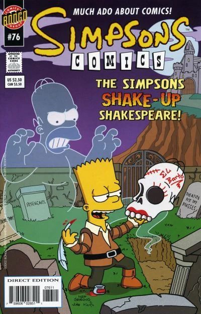 Cover of Bard Broiled : The Simpsons Shake-Up Shakespeare!