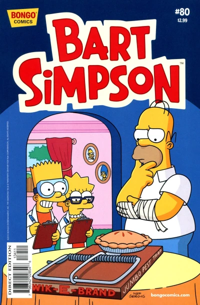 Cover of Springfield Elementary Shakedown; Kneading Dough; Maggie and the Moon; Meerkat Milhouse