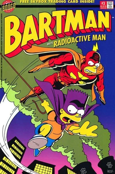 Cover of Bartman Meets Radioactive Man: The Final Collision