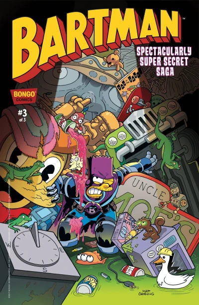 Cover of The Once and Future Bartman Part Three: Together Again For the First Time!