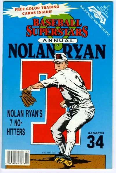Cover of The 7 No-Hitters of Nolan Ryan