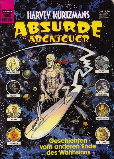 Cover of Harvey Kurtzmans absurde Abenteuer