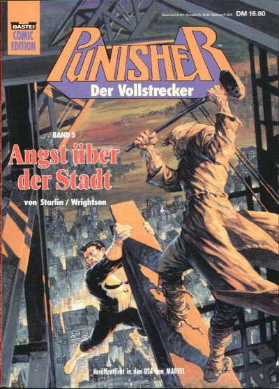 Cover of Punisher 5: Angst über der Stadt