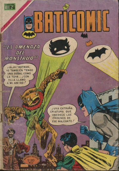 Cover of La Amenaza del Monstruo