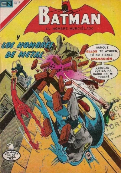 Cover of Batman y los Hombres de Metal