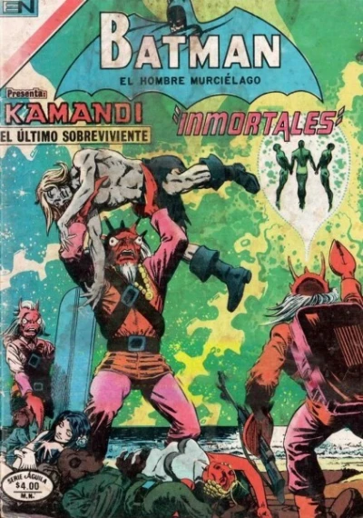 Cover of Kamandi: Inmortales