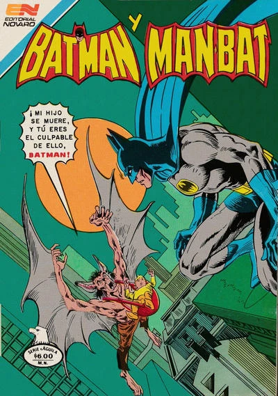 Cover of Batman y Manbat