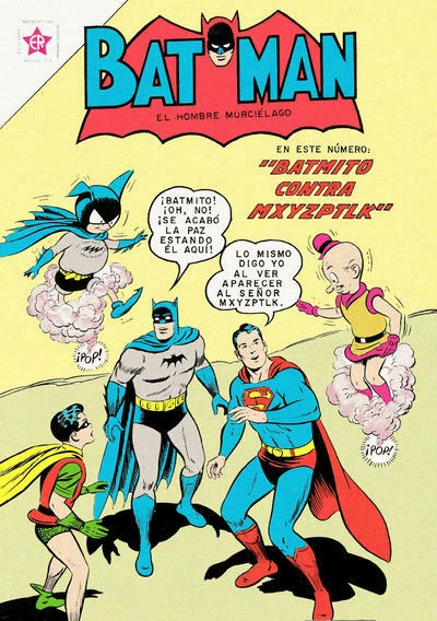Cover of Batmito contra Mxyzptlk