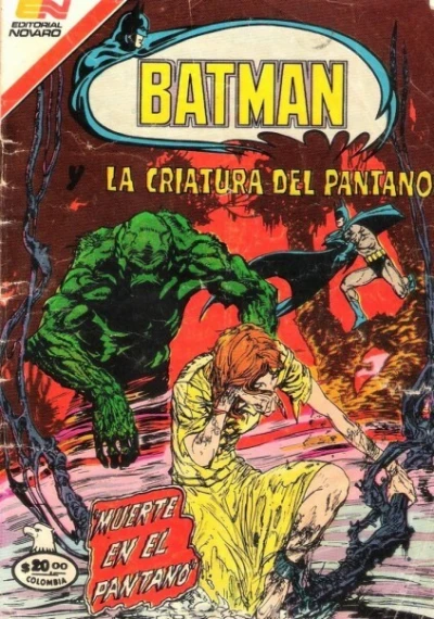 Cover of Muerte en el Pantano
