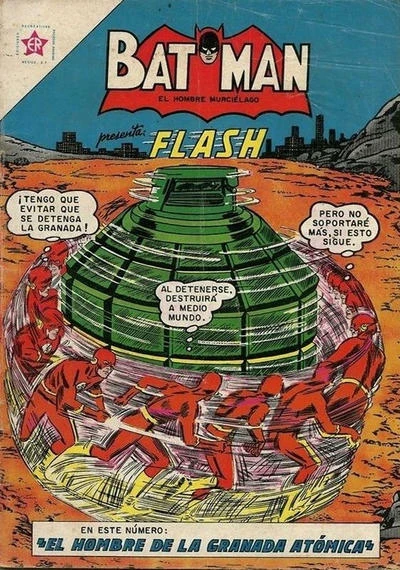 Cover of El Hombre de la Granada Atomica