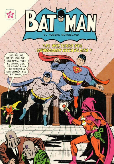 Cover of El Misterio del Vengador Escarlata