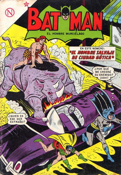 Cover of El Hombre Salvaje de Ciudad Gotica