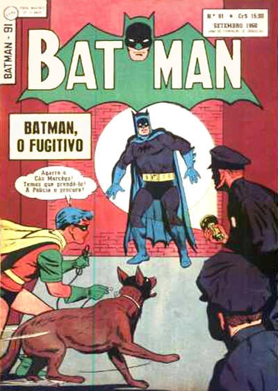 Cover of Batman, O Fugitivo