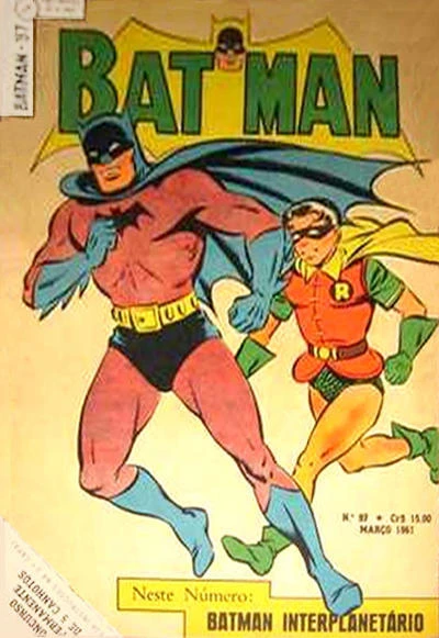 Cover of Batman Interplanetario