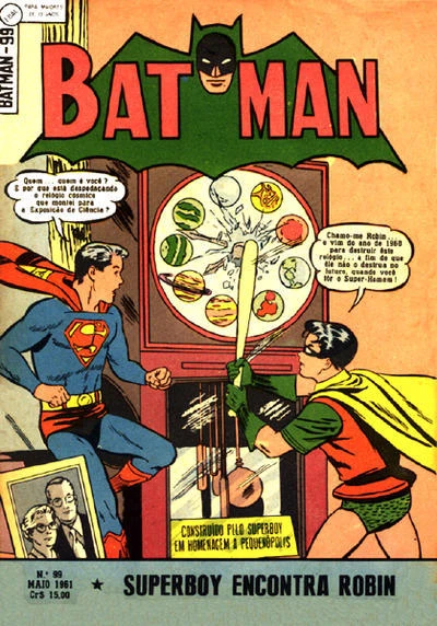 Cover of Superboy Encontra Robin