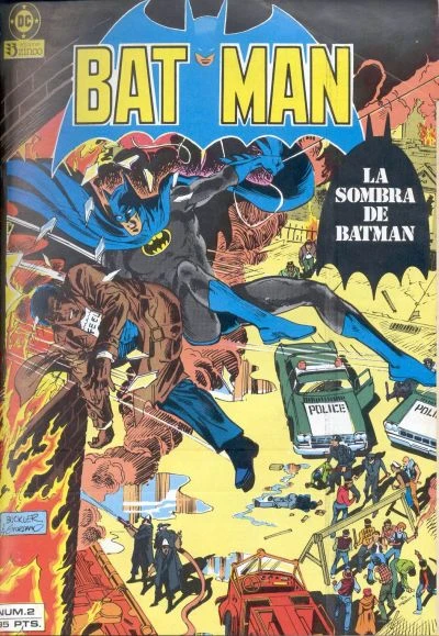 Cover of La Sombra de Batman