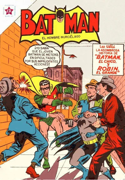 Cover of Batman, el Chico y Robin el Grande