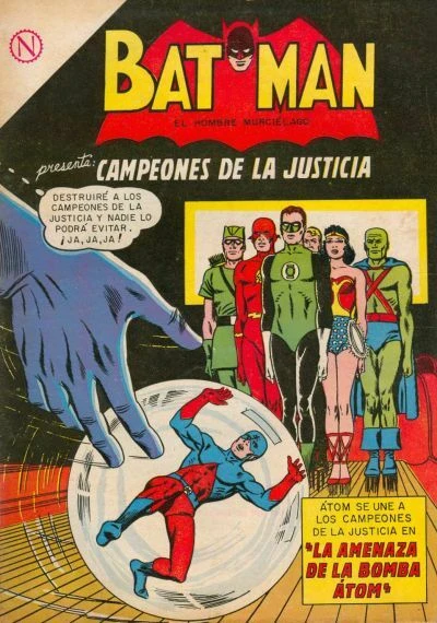 Cover of La Amenaza de la Bomba Atom