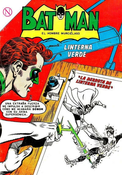 Cover of La Derrota de Lanterna Verde