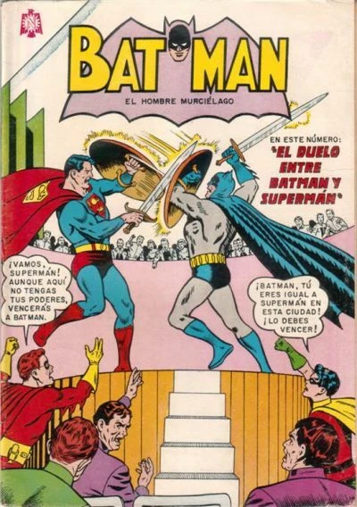 Cover of El Duelo Entre Batman y Superman