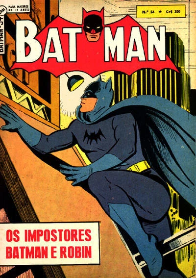 Cover of Os Impostores Batman e Robin