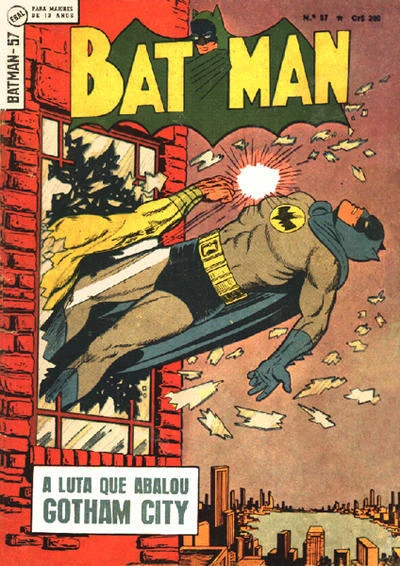 Cover of A Luta Que Abalou Gotham City