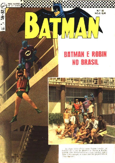 Cover of Batman e Robin no Brasil