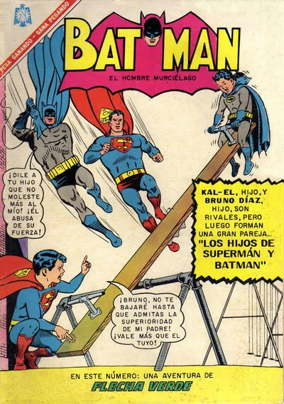 Cover of Los Hijos de Superman y Batman
