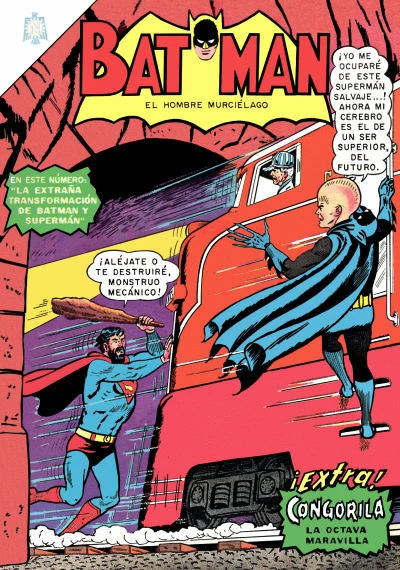 Cover of La Extrana Transformacion de Batman y Superman