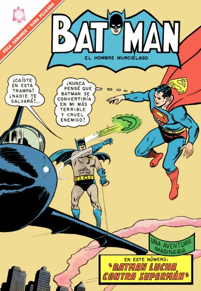 Cover of Batman Lucha Contra Superman