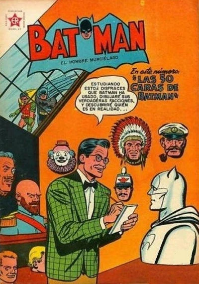 Cover of Las 50 Caras de Batman