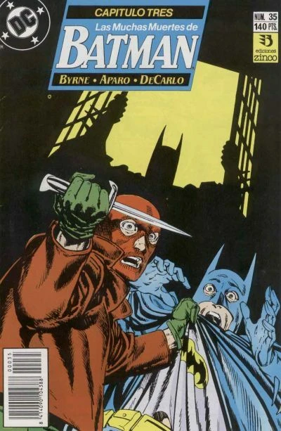 Cover of Las Muchas Muertes de Batman, Capítulo Tres: La última Muerte de Batman