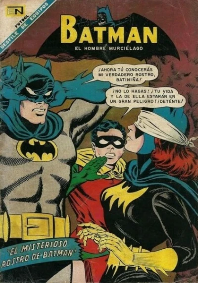 Cover of El Misterioso Rostro de Batman