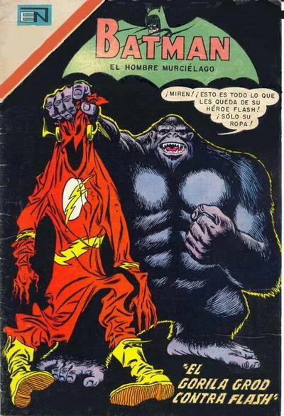 Cover of El Gorila Grod contra Flash