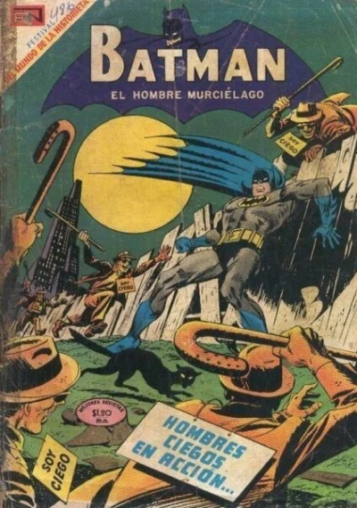 Cover of Hombres Ciegos en Accion