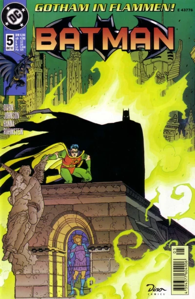 Cover of Gotham in Flammen!