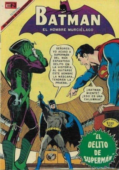 Cover of El Delito de Superman