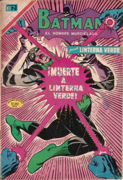 Cover of Muerte a Linterna Verde!
