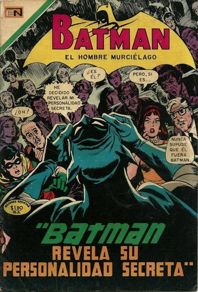 Cover of Batman Revela su Personalidad Secreta